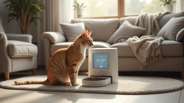Optimisez la santé de votre chat grâce au distributeur de croquettes automatique
