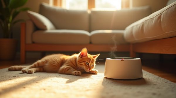 Optimisez la santé de votre chat grâce au distributeur de croquettes automatique