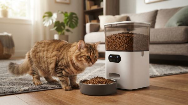 Top 5 avantages d'un distributeur de croquettes automatique pour chat